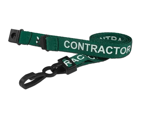 NHS Staff Lanyards with Double Breakaway and Metal Trigger Clip