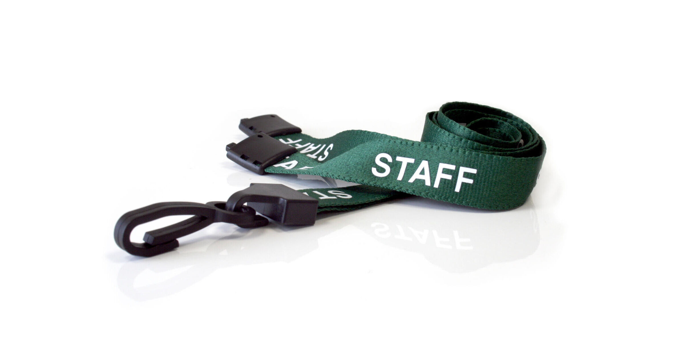 NHS Staff Lanyards with Double Breakaway and Metal Trigger Clip