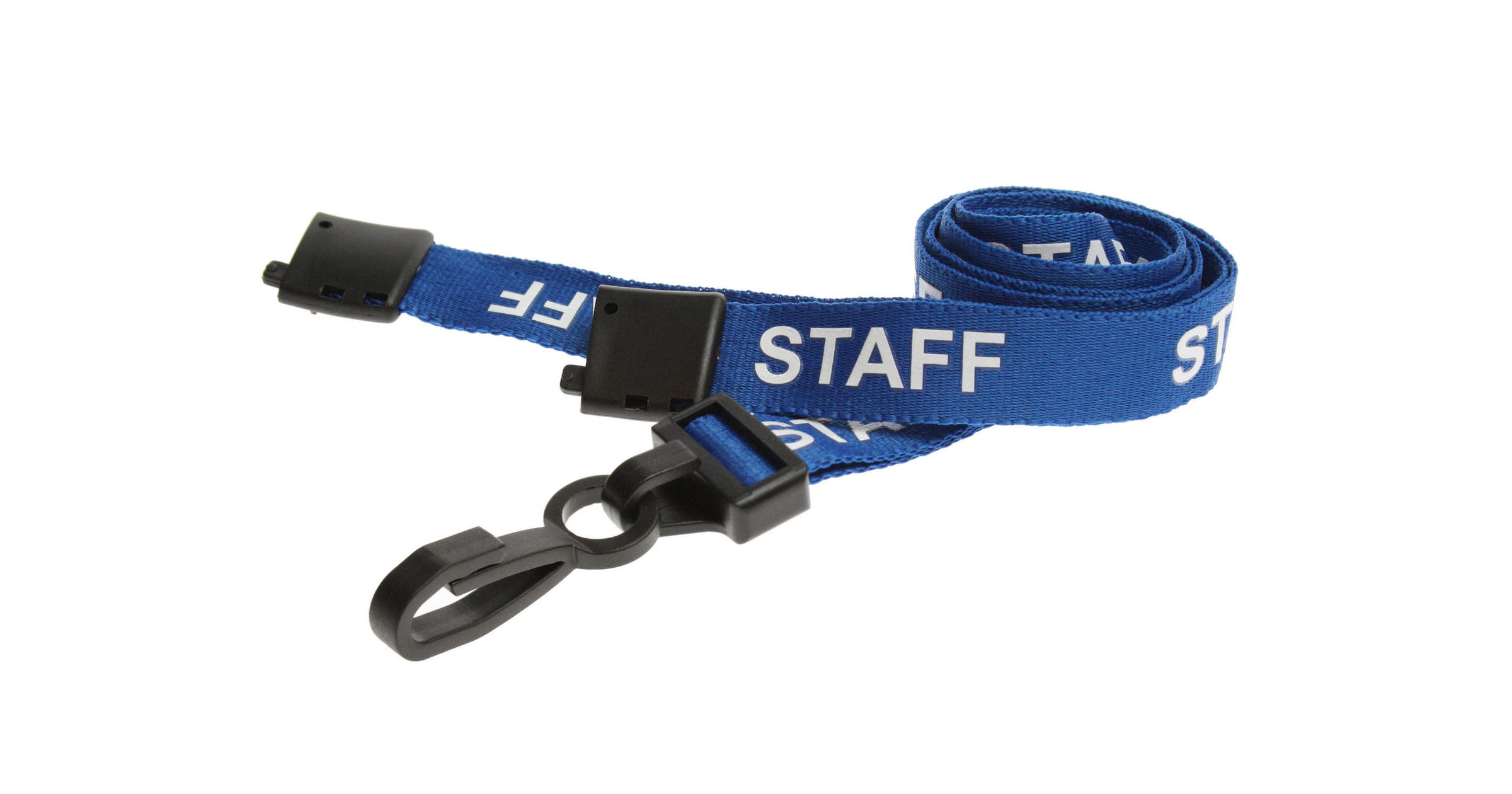 NHS Staff Lanyards with Double Breakaway and Metal Trigger Clip