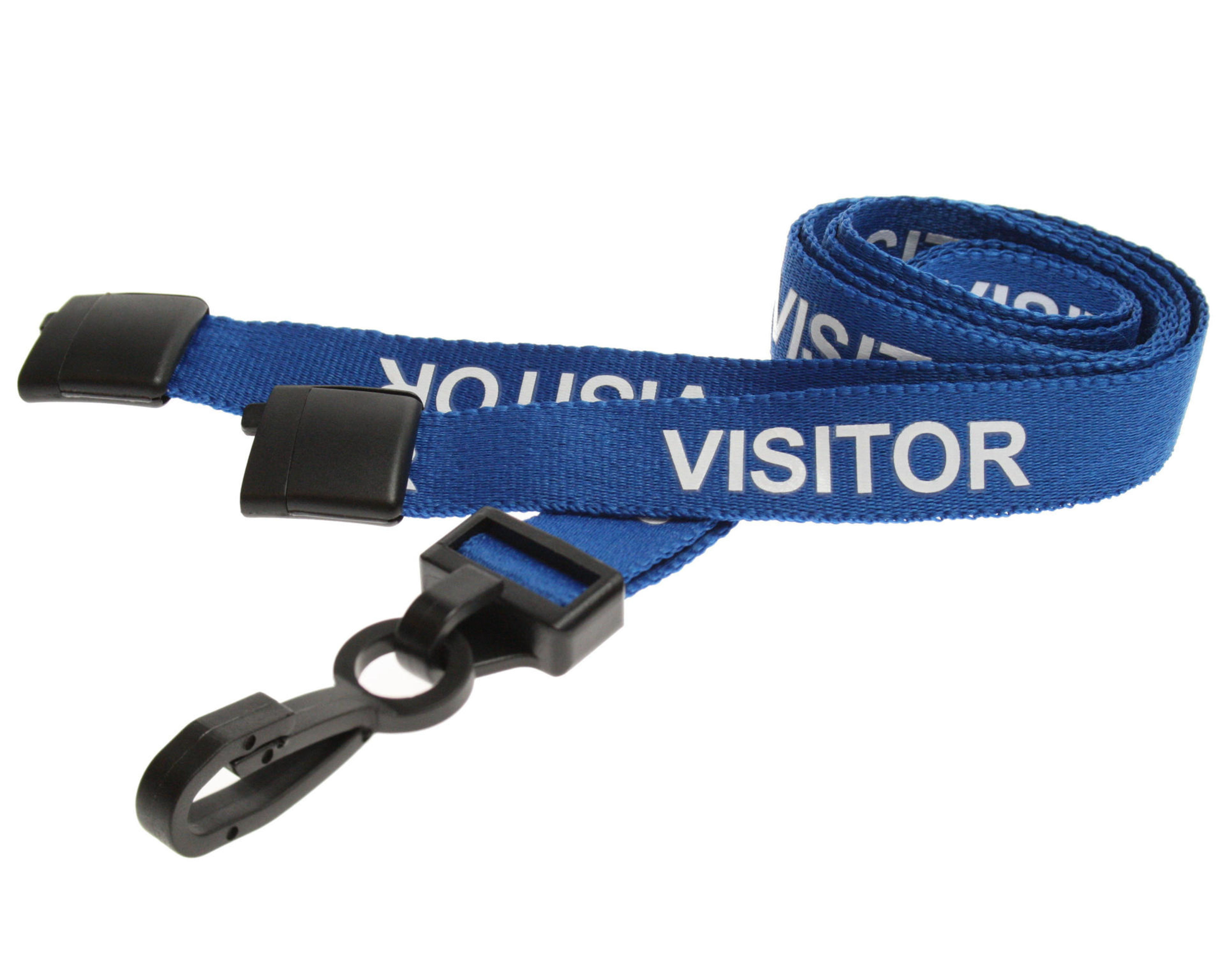 NHS Staff Lanyards with Double Breakaway and Metal Trigger Clip